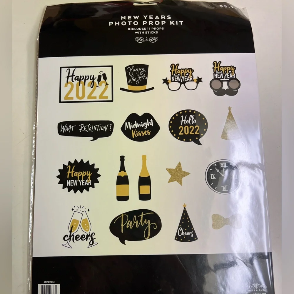 NY Photo Prop Kit (pack of 16 different props)